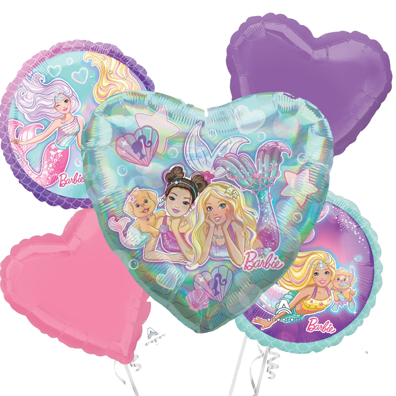 Barbie discount mermaid balloons